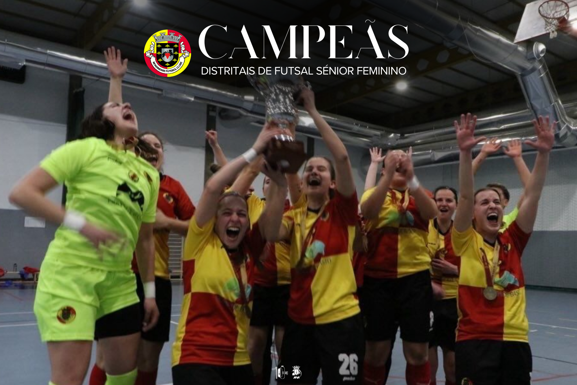 Campeãs Distritais de Futsal Sénior Feminino 2023/2024